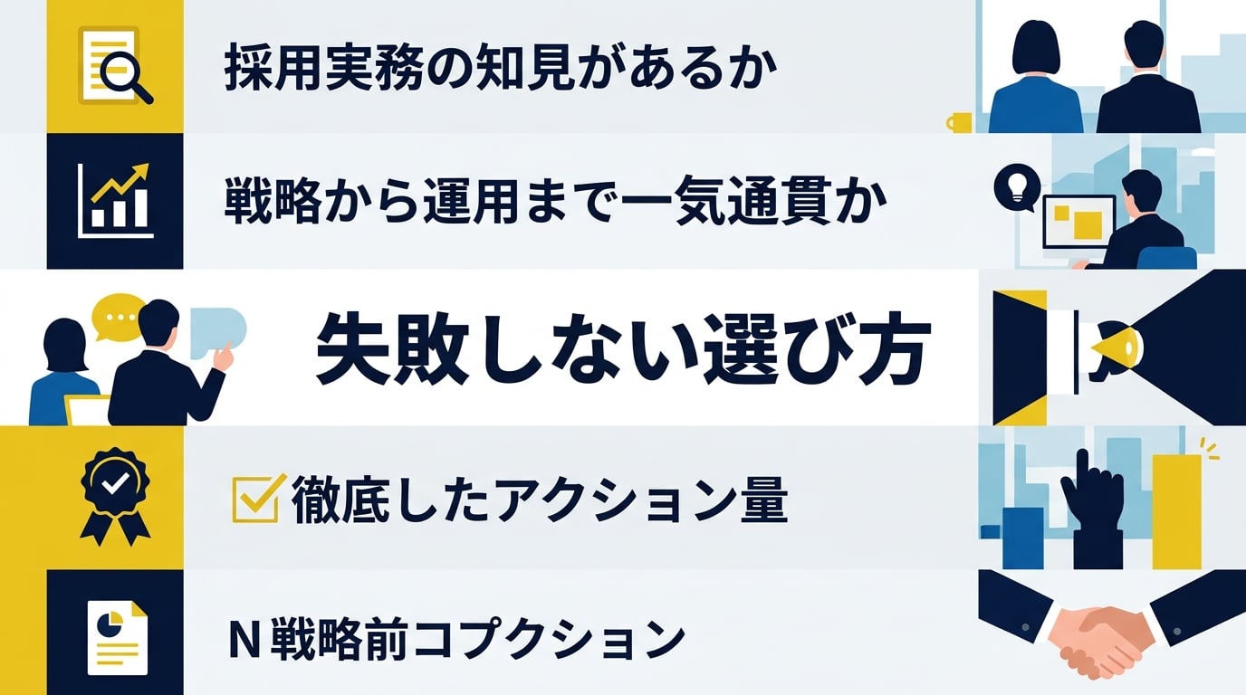 自社に最適なSNS採用の相談先をどう選ぶべきか？（主要タイプ別比較表） [比較/箇条書き]